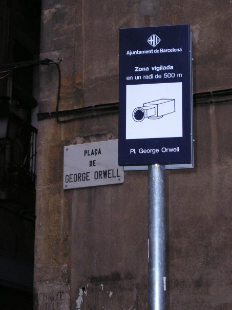 Placa de George Orwell