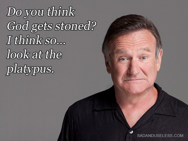  Funny  and Profound Quotes  from Robin  Williams 