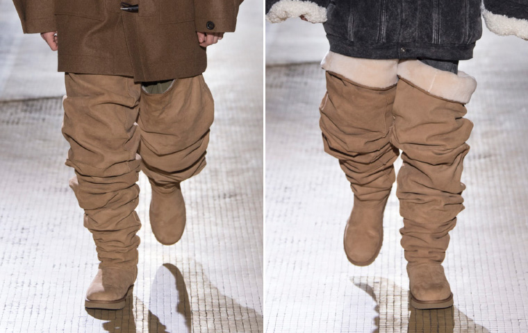 Meanwhile In Paris Fashion Week: Thigh-High Uggs