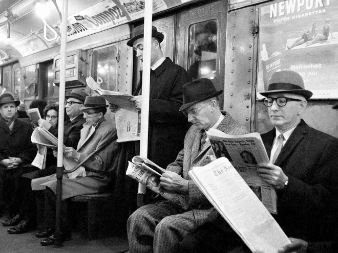 Vintage subway photo.