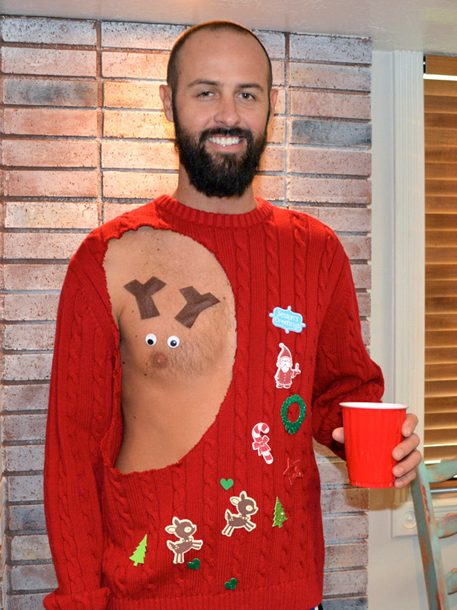 Hilarious Christmas sweater.