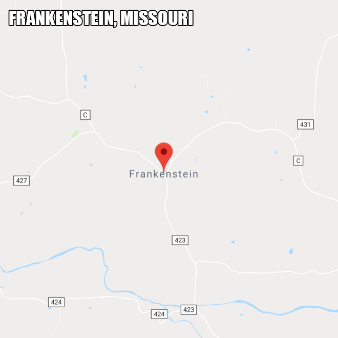 Frankenstein, Missouri.