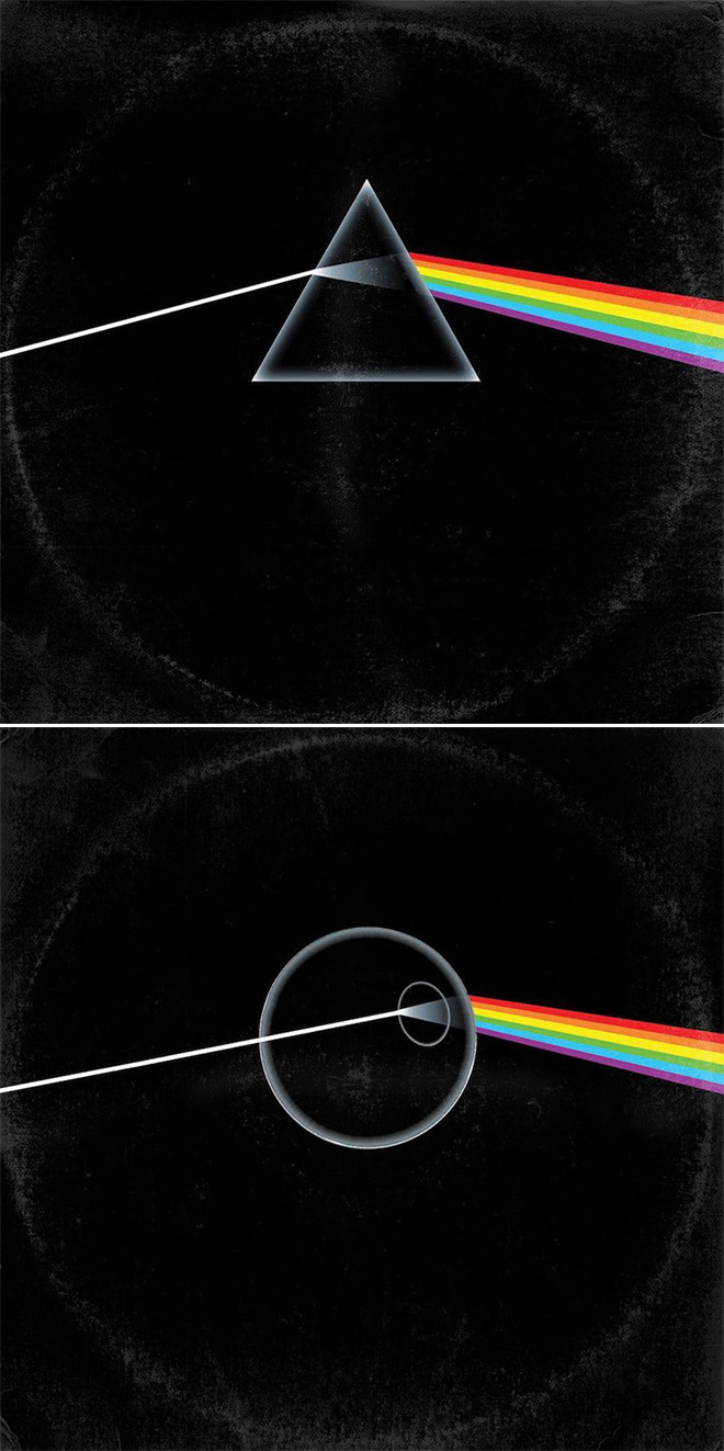 Pink Floyd and Star Wars mashup.