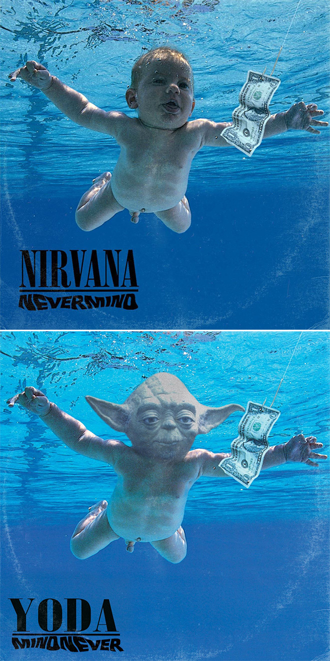 Nirvana and Star Wars mashup.