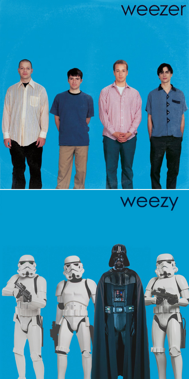 Weezer and Star Wars mashup.