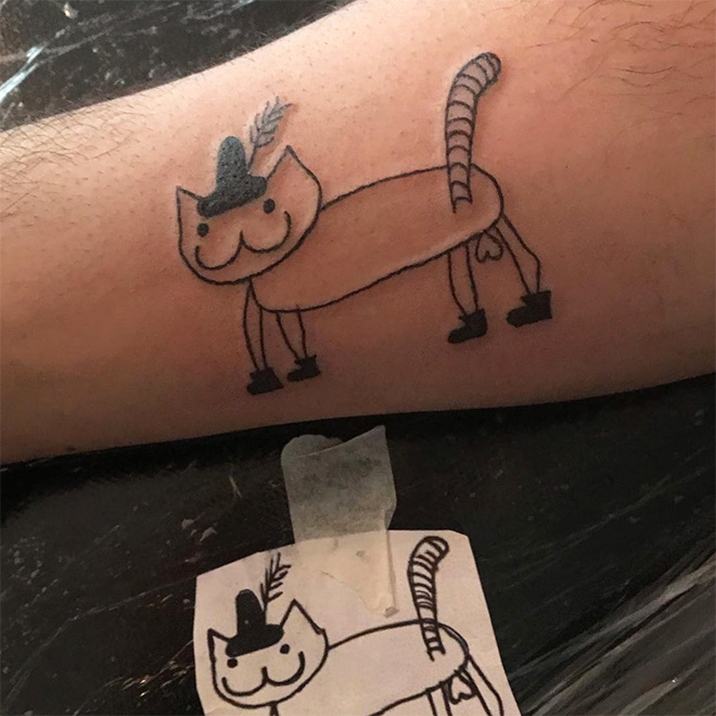 Some people get really ugly tattoos...