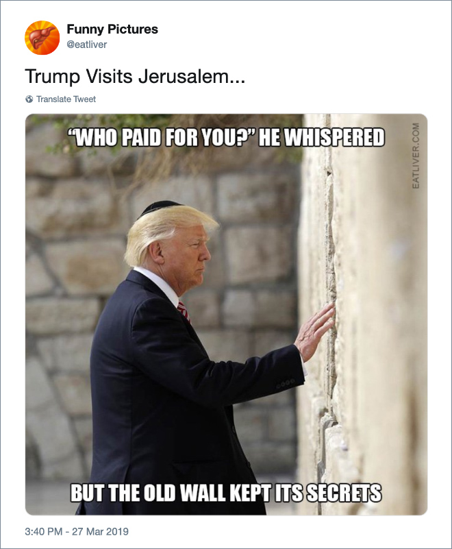 Trump Visits Jerusalem...
