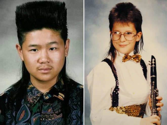 Mullet: the greatest haircut of all time.
