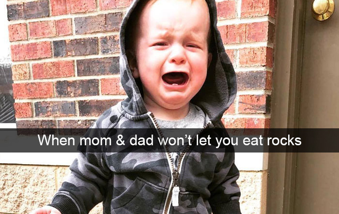 Parents Share The Ridiculous Reasons Their Kids Cry Parents Share The Ridiculous Reasons Their Kids Cry