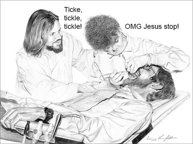 Tickle, tickle, tickle!