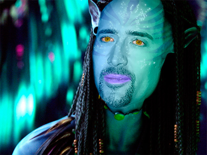 Nicolas Cage meets Photoshop.
