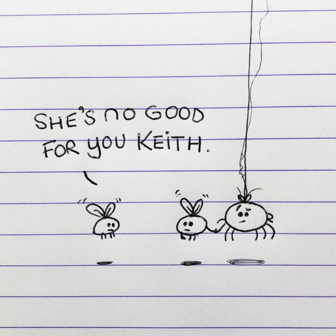 Funny doodle.