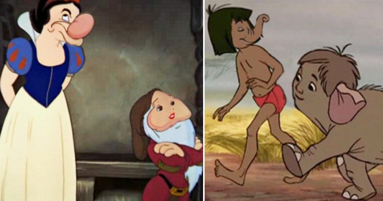 What Happens When You Swap Faces Of Classic Disney Cartoon Characters