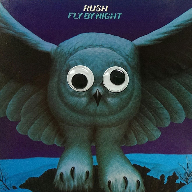 Metal albums are much less scary with googly eyes.