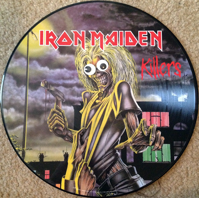 Metal albums are much less scary with googly eyes.