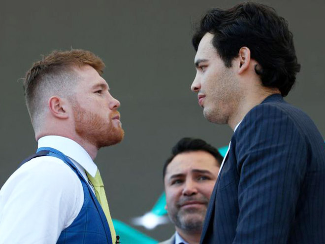 Fighter standoff that looks like a gay wedding.