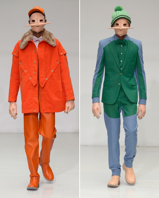 Men's fashion by Walter Van Beirendonck.