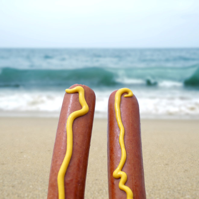 Legs or hot dogs?