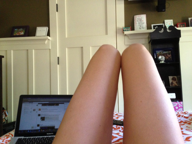 Legs or hot dogs?