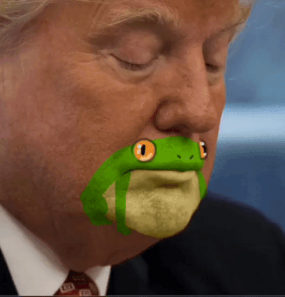 Trump meets Photoshop...