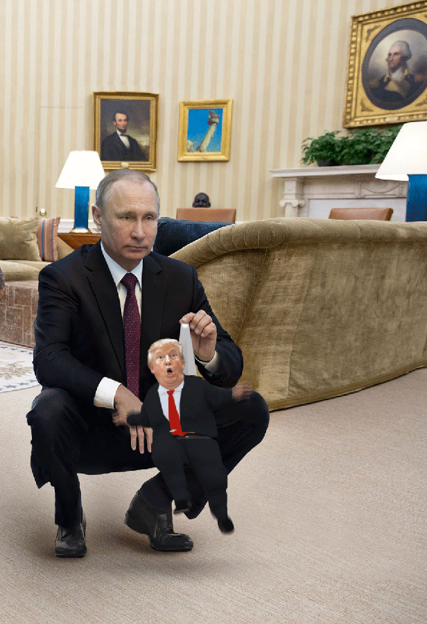 Trump meets Photoshop...