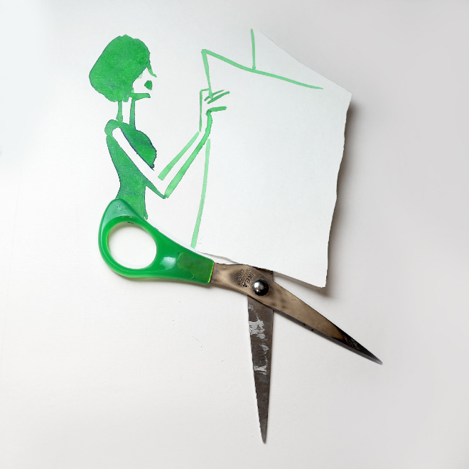 When everyday objects meet drawings...