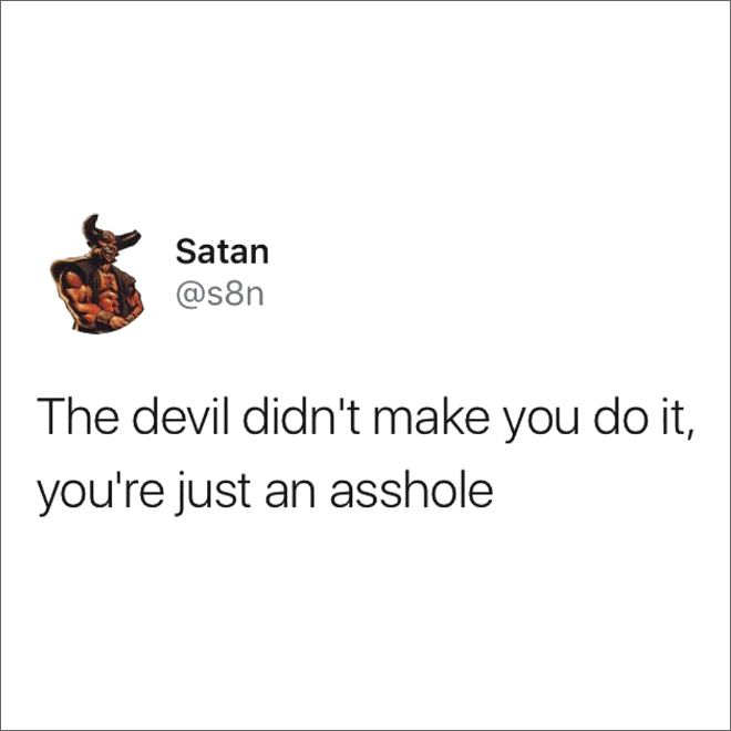 Did you know that Satan has an Instagram account?