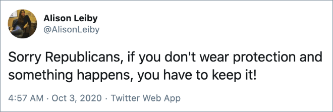 Sorry Republicans, if you don't wear protection and something happens, you have to keep it!