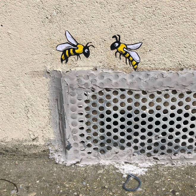 Clever street art.