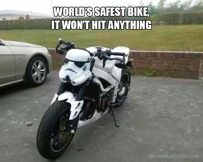 World's safest bike.