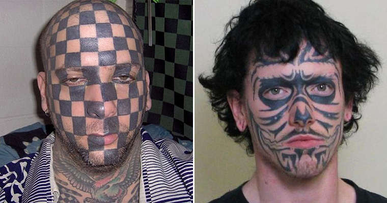 Bad Face Tattoos: Permanent Reminder Of a Failure Bad Face Tattoos: Permanent Reminder Of a Failure
