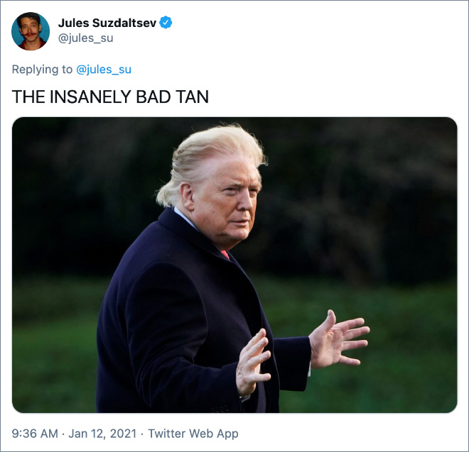 THE INSANELY BAD TAN