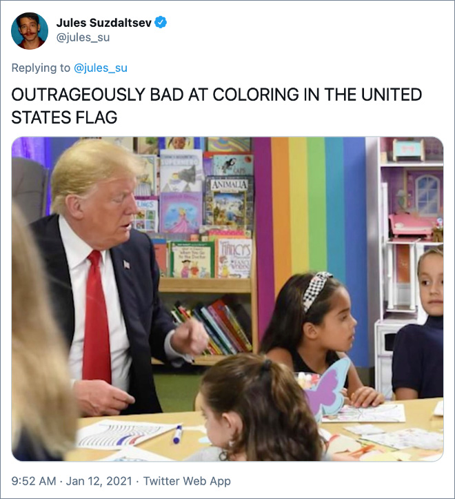 OUTRAGEOUSLY BAD AT COLORING IN THE UNITED STATES FLAG