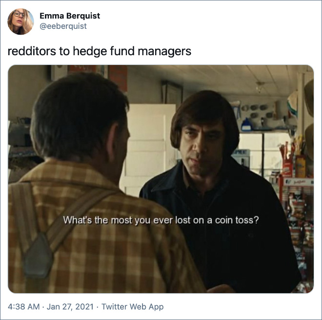 redditors to hedge fund managers