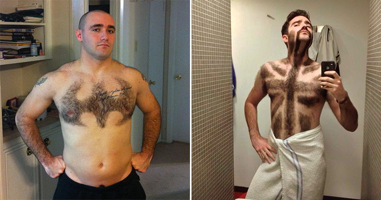 Chest Hair Art Is The Perfect Form of Self-Expression For Men
