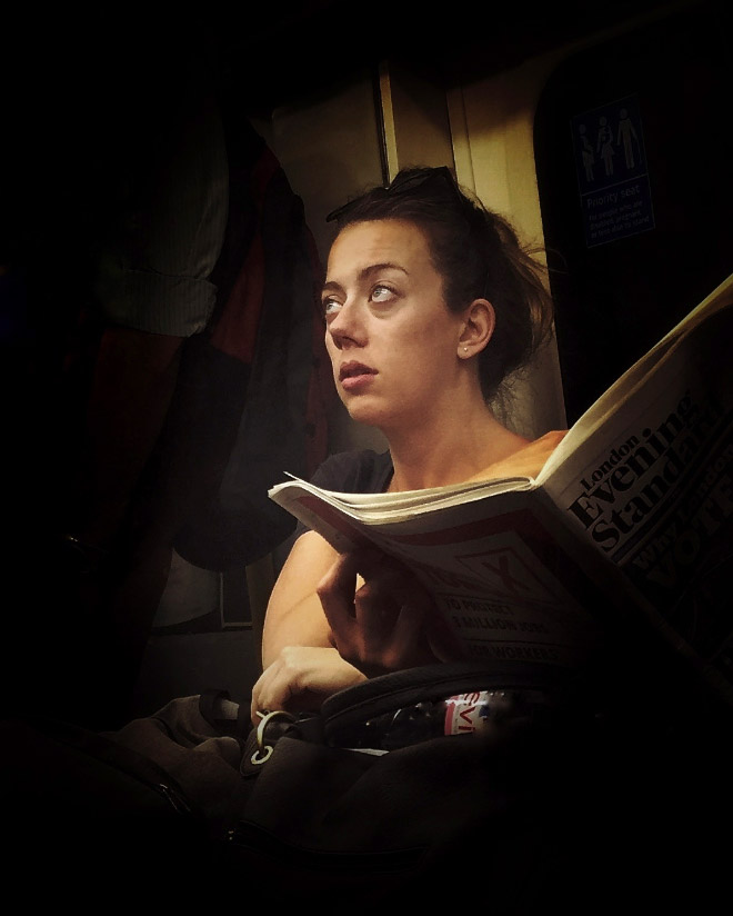 Subway photo that looks like a 16th century painting.