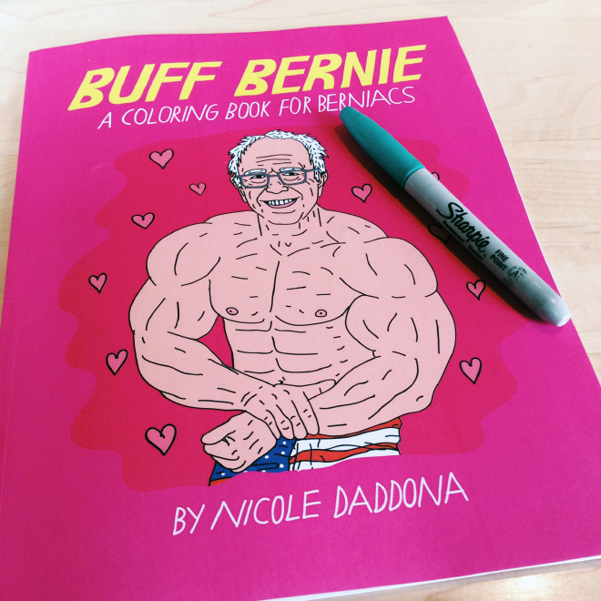 Let's face it. Bernie Sanders would make one hunk of a president. He's got it all - the brains, the vision, the hair - and now with Buff Bernie, he's got the buff bod to lift this fine United States of America even higher into the skies of greatness.