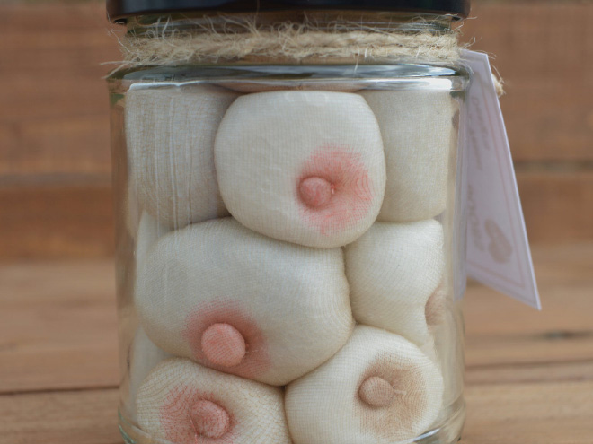 Pickled boobs.