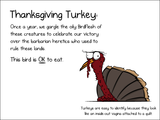 Thanksgiving turkey.