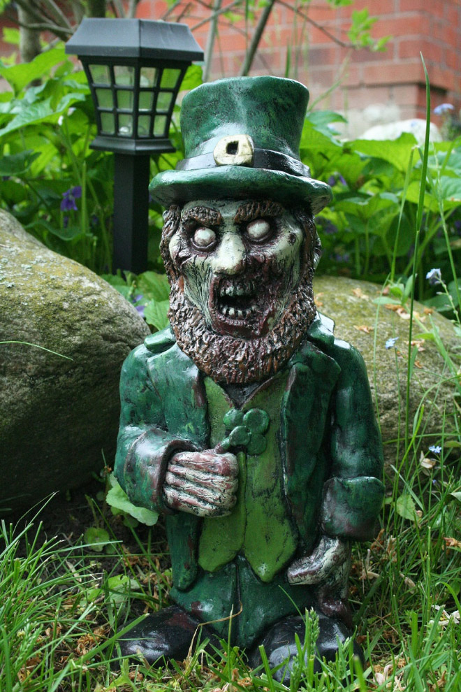 Zombie garden gnome.