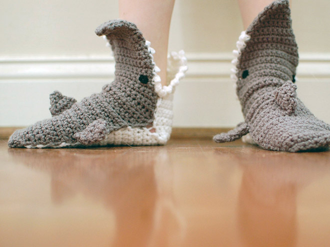 Shark socks.