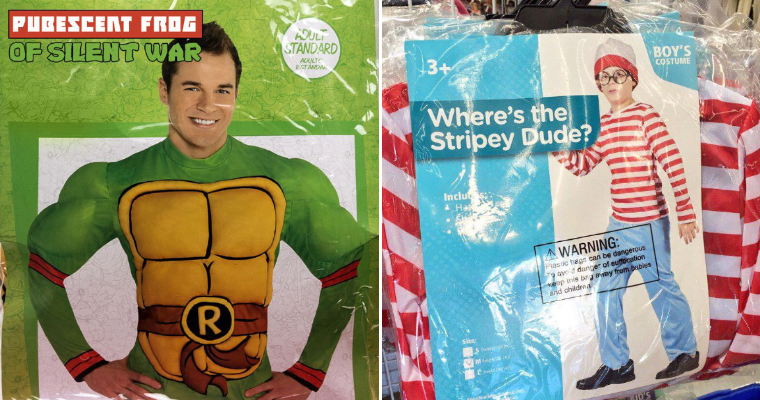 Hilariously Bad Knock-Off Halloween Costumes