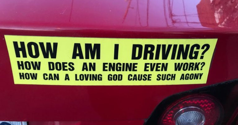 Bumper Stickers That Are Actually Funny Bumper Stickers That Are Actually Funny