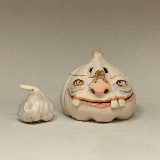 Weird pottery.
