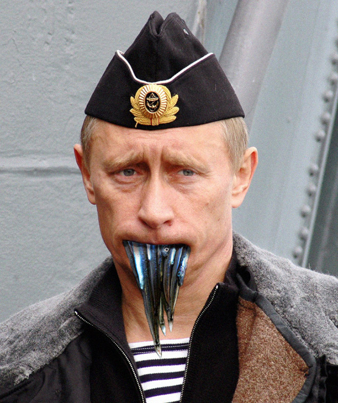 Funny Putin photoshop.