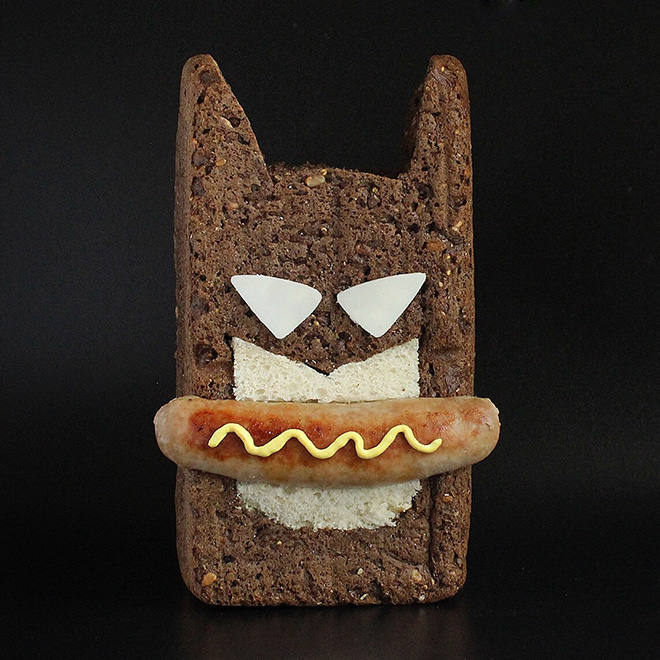 Batman sandwich.