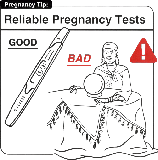 Reliable pregnancy tests.