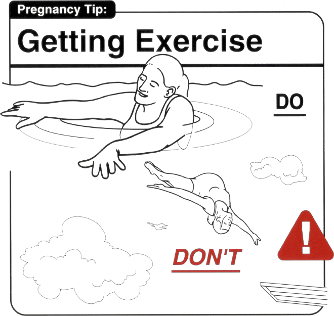 Getting exercise.