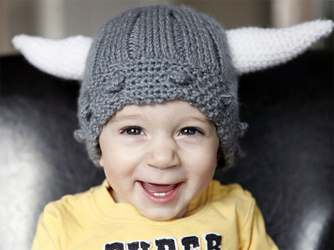 Viking kid's hat.