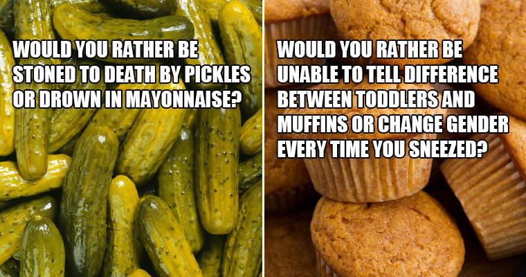 Top 50 Hardest “Would You Rather” Questions